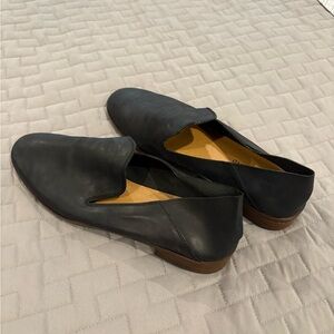 Lucky Brand Black Leather Loafers